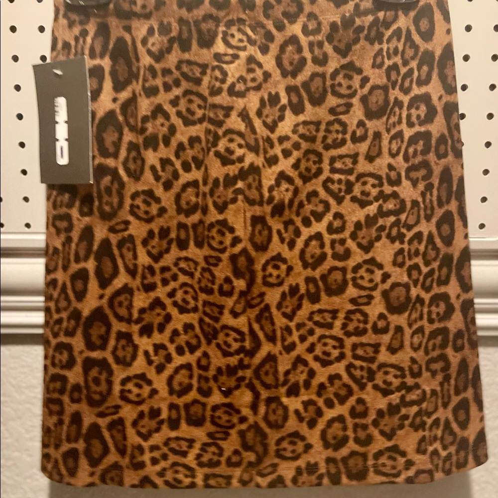 Leopard Fabric skirt